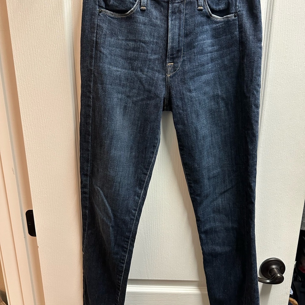 Frame women's denim dark  Blue Jeans size 27/ NWOT A40